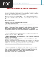 Download Ecrire Votre Premier eBook by Emilie Hemmer SN6481754 doc pdf