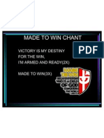 Made to Win Chant