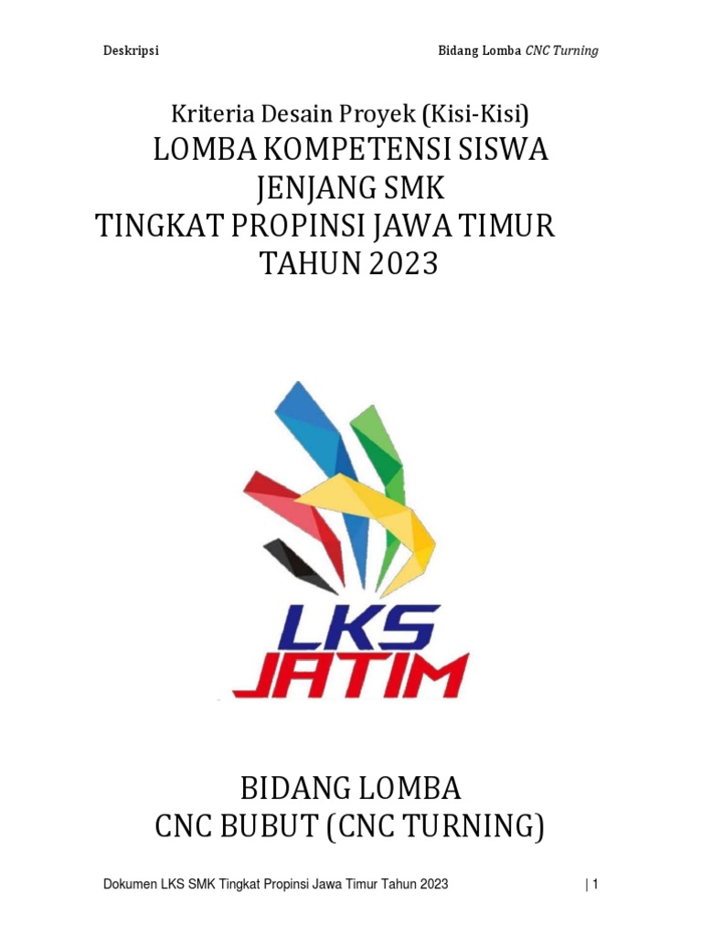 Kriteria Desain Proyek Kisi Kisi Lks Smk Tahun 2023 Pdf
