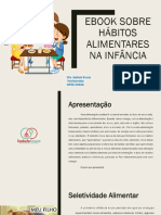 Hábitos Alimentares Na Infância