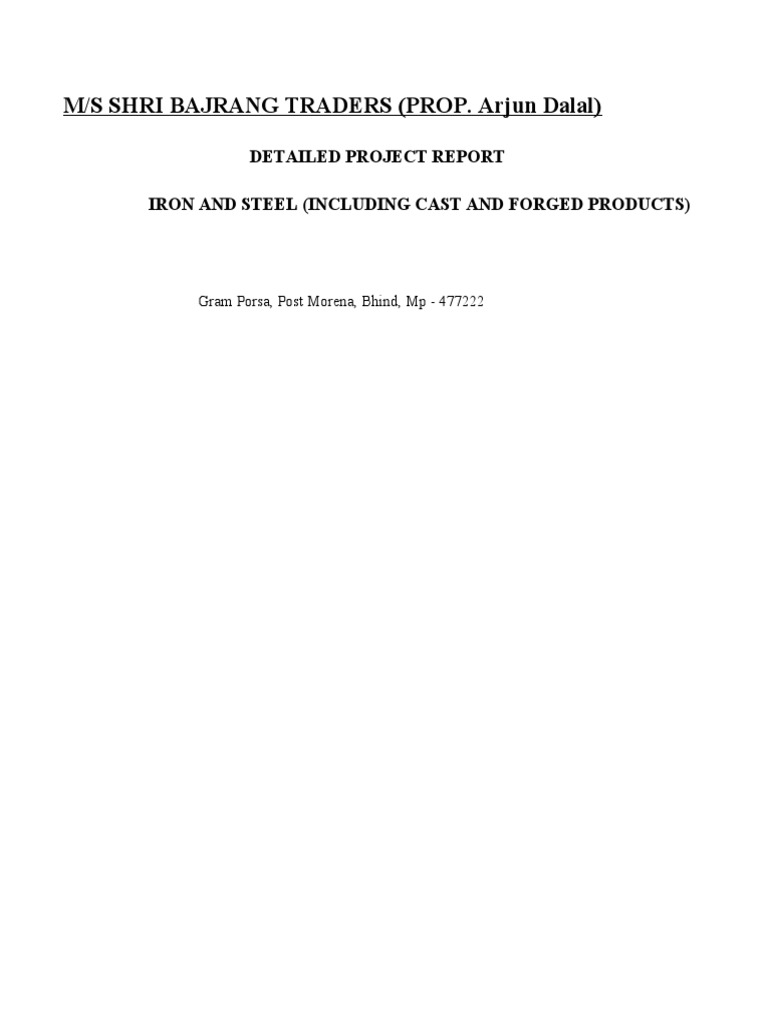 BAJRANG PDF Steel Expense