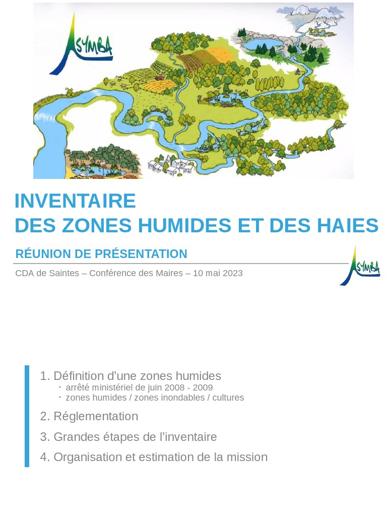 Présentation Zones Humides | PDF | Zone humide | Paysage