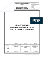 PET-OPE-01 MANTENCION DE CELDA Y AGITADOR SCAVENGER Rev 04
