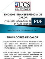 ENQ0206 -TRANSFERÊNCIA DE CALOR 8