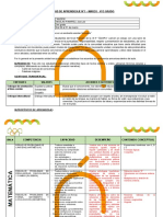 Unidad de Aprendizaje - Marzo - 3ro