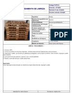 Pop012 - Limpeza Pallets