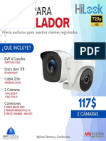 Kits 720 A 8MP Hilook Hikvision Acusense Color Vu