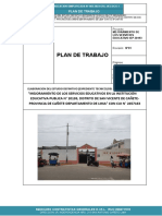 Plan de Trabajo San Vicente