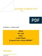 Ingrijirea Pacienților În Ultimele 24 de Ore