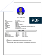 CV - Nico Andrianto