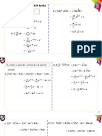 Rumus Dasar Integral Tak Tentu