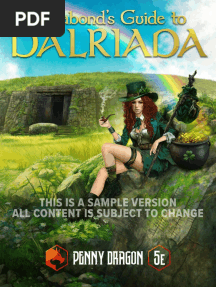 Vagabonds Guide To Dalriada 5e Preview