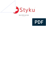 Styku S100X User Guide