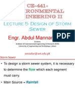 Lec 5-Design of Storm Sewer