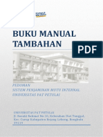 Buku Manual Tambahan