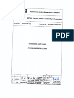 Sep Mgse CM SCM 0031 Procedure For Valve Testing and Installation