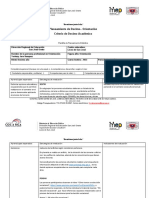 Plantilla - 2 de - Planeamiento - Decimo