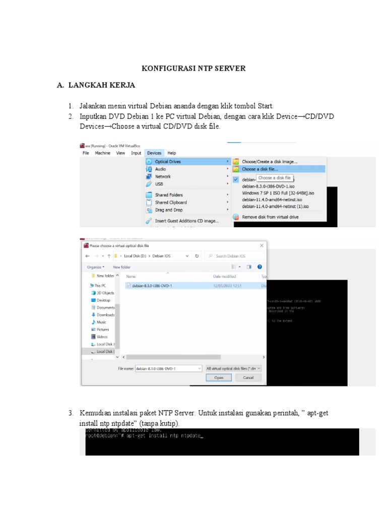 Konfigurasi Ntp Server Debian 12 Firewall