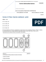 System 11 Prime Función Combinada Pedal