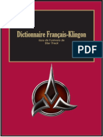 Dictionnaire Francais Klingon