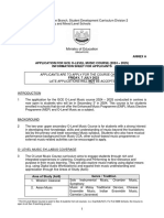 03 Annex A - Application For GCE O-Level Music Course 2024 2025 - Information Sheet For Applicants