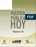 Boletin Politica Publica Hoy 15