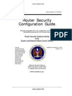 Router Security Configuration Guide