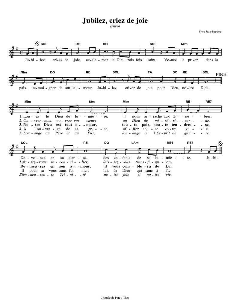 129 Jubilez Criez de Joie PDF