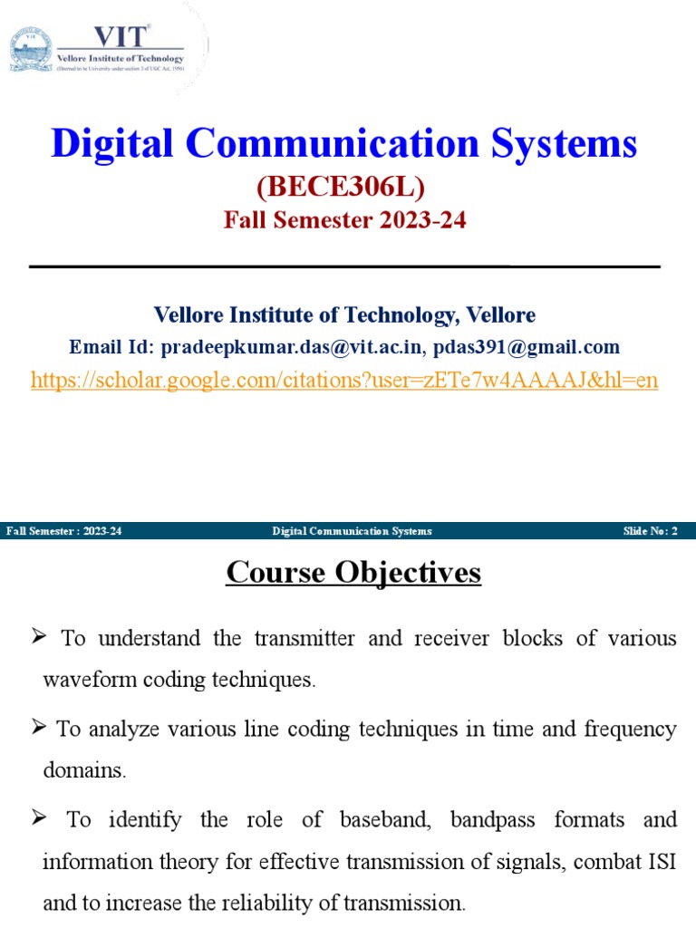 1 Basics and Block Diagram of Digital Communication PDF Digital