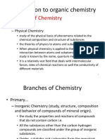 Lecture 1-Introduction To Organic Chemistry