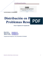 Distribución en Planta. Problemas Resueltos