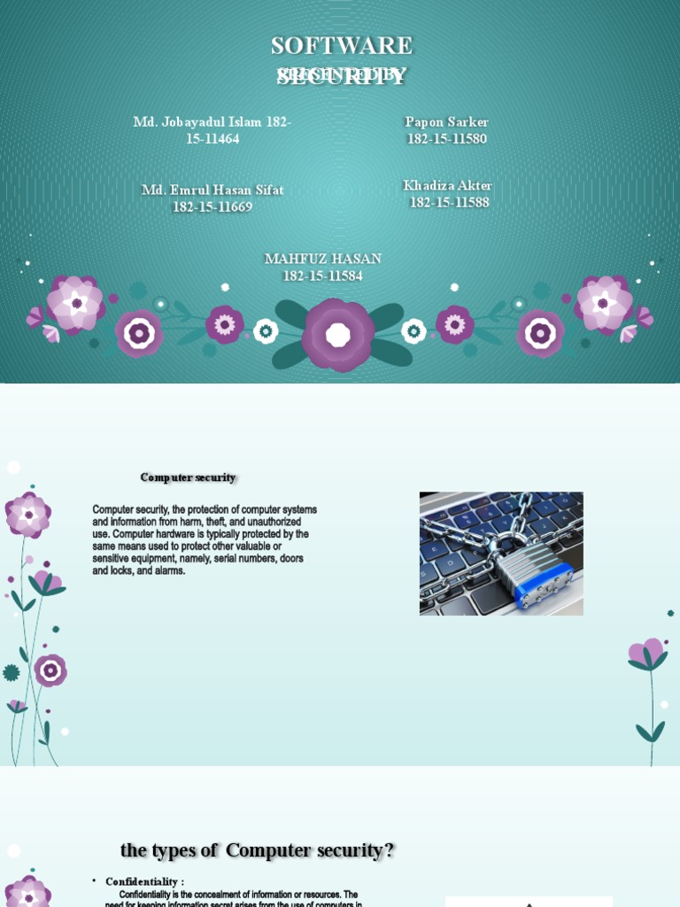 Understanding Computer Security Essentials | PDF | Security | Computer ...