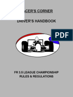 FR 3.5 League Championship Drivers Handbook