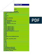 Price List Principal - 10 Oct 22