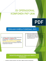 Definisi Operasional UKM PKP