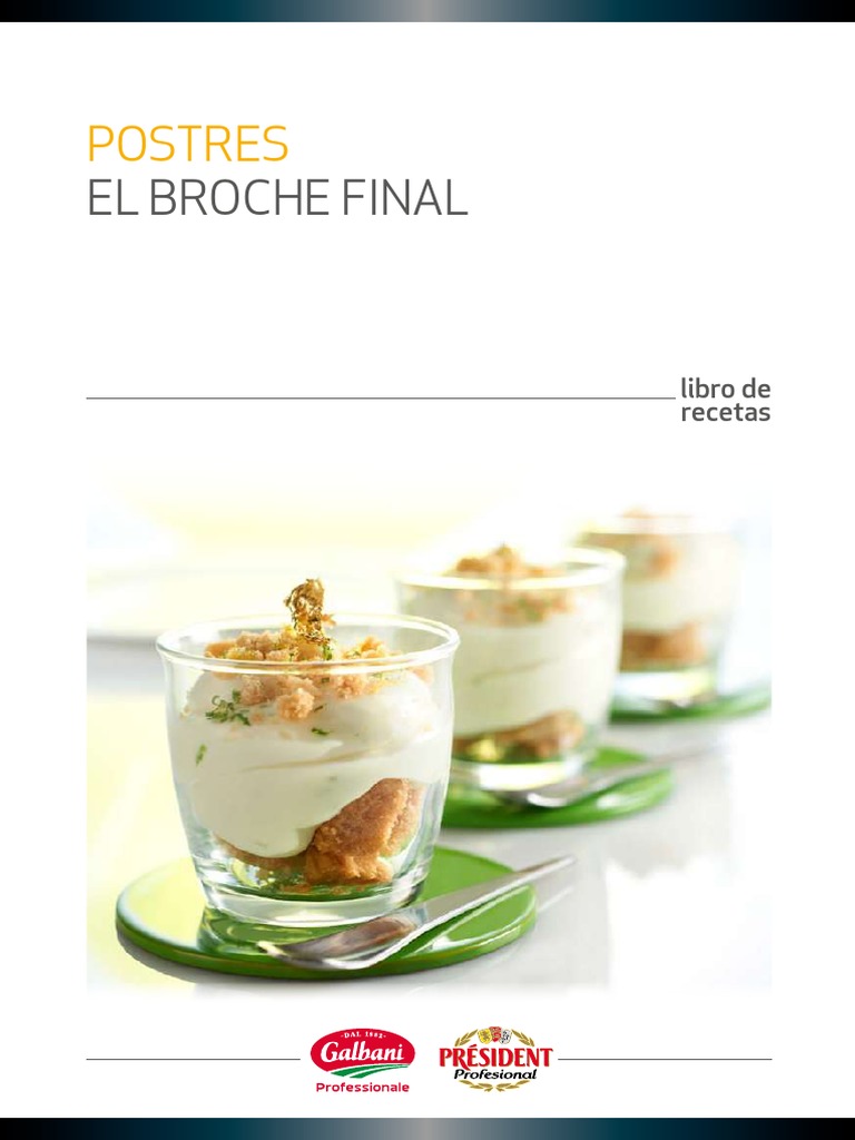 Recetario Postres Pdf Postres Galleta