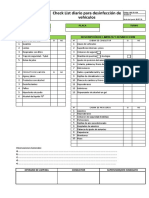 HSE-TF-F-39  Check List Diario para desinfeccion de vehiculos