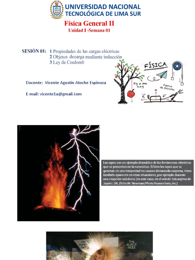 Cargas Electricas PDF Carga eléctrica Electrón