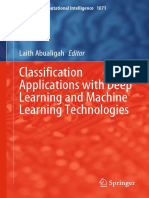 Classification Applications With Deep Learning and Machine Learning Technologies