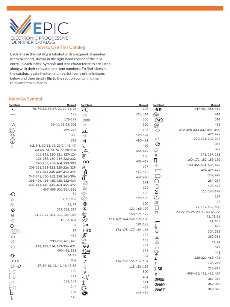 Progressive Identifier PDF Optics Glass Engineering And Science