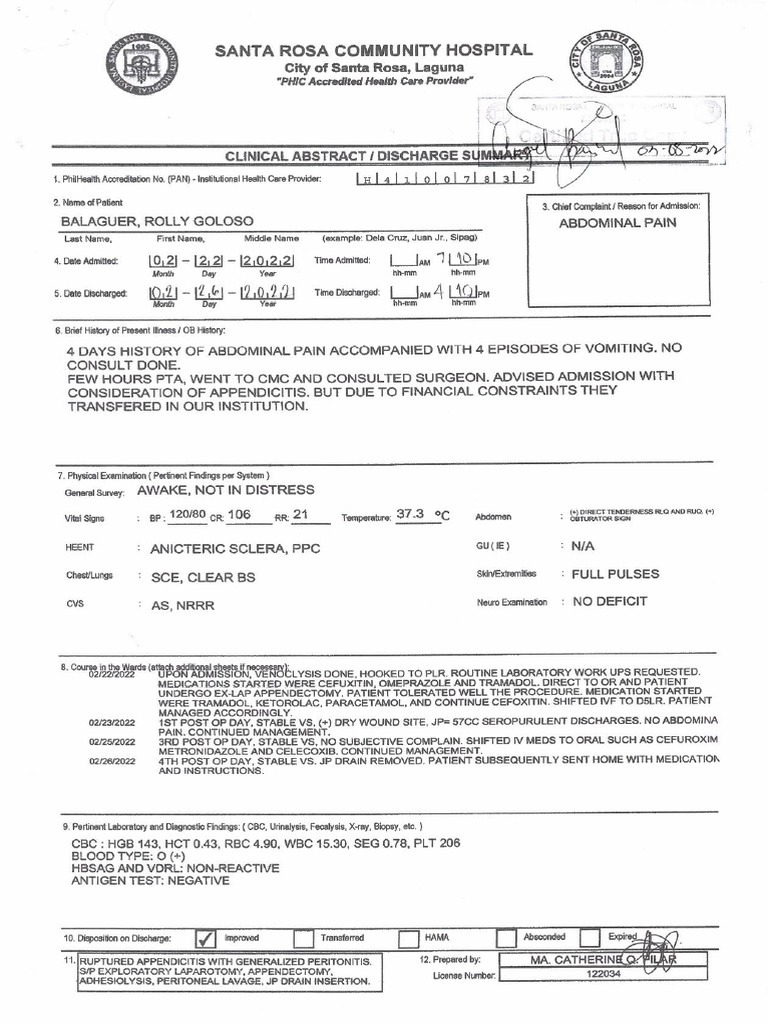 Medical Abstract - 000274 | PDF