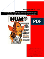 Investigación Revista Humor en La Dictadura Argentina 1976-1983