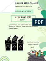 Póster Anuncio Campaña Curso Floral Orgánico Verde