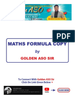 Maths Formula Copy (GOLDEN ASO)