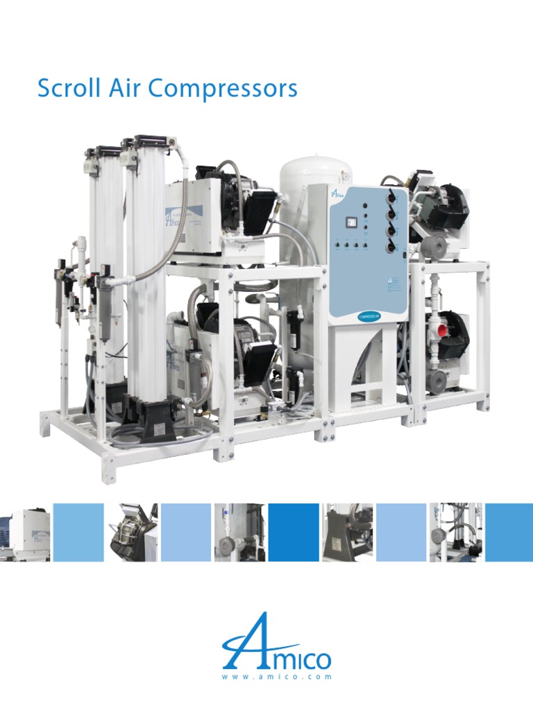 Oil-Free Scroll Medical Air Compressors | PDF | Equipment | Mechanical ...