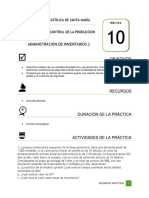 Práctica N°10 - Inventarios - S