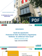 PPT Protocolo de La Visita Domiciliaria Día 2