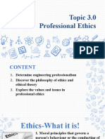 Chapter 3 - Professional Ethics