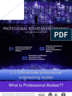 Chapter 5 - Professional Bodies in Engineering