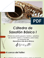 Cátedra de Saxofón Básico I